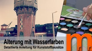 Alterung mit Wasserfarben [upl. by Adnuahsar]