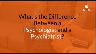 Whats the Difference Between a Psychologist and a Psychiatrist [upl. by Razatlab]