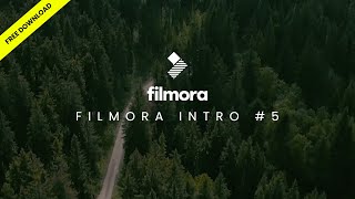 Wondershare Filmora Intro Template 5 [upl. by Dumm]