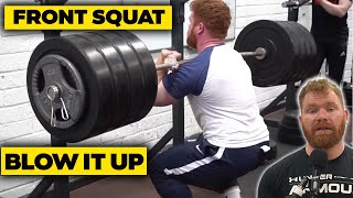 Advice From A 240kg Front Squatter On Boosting Your Front Squat [upl. by Prent]