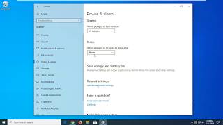 How to Change Screen Timeout Setting in Windows 10 Tutorial [upl. by Efthim]