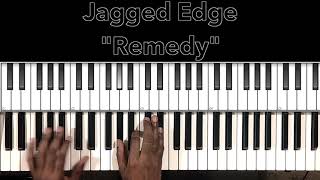 Jagged Edge quotRemedyquot Piano Tutorial [upl. by Nnorahs622]