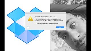 Nicht genügend Speicherplatz Dropbox mit externer Festplatte verbinden [upl. by Adlez]