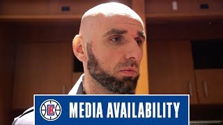 Marcin Gortat PostGame  1023 at Pelicans [upl. by Hillman]