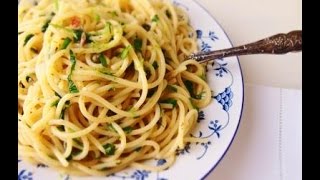 Anchovy Lime amp Caper Pasta [upl. by Euqinad]