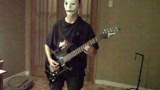 Slipknot  Disasterpiece guitar cover James part [upl. by Pry]