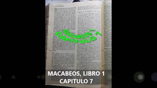 Macabeos Libro 1 capitulo 7 de 16 [upl. by Muhan25]