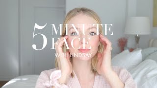 5 Minute Face With Lindsay Ellingson  Wander Beauty [upl. by Dorinda]