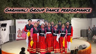 Garhwali Group Dance  Dyo Lagi Sun Ja Baat Fyonladiya Chait Ki Chaitwali Chhakna Baand [upl. by Minardi]