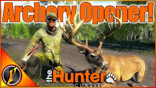 Hunting with Realistic Equipment in theHunter Classic  Archery Opener [upl. by Letitia]