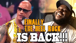 FINALLY VERSACE SHIRT The ROCK IS BACK WWE therock romanreigns Reaction [upl. by Ventura52]