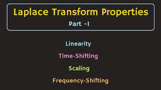 Properties of Laplace Transform Part 6 [upl. by Assirac927]