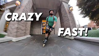 Fast City Flow  Inline Skating City Flow Skate [upl. by Enasus]