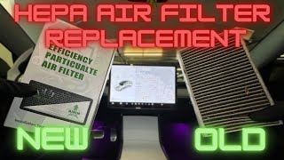 How To Replace Cabin Air Filters Tesla Model 3 amp Y [upl. by Eedeed]