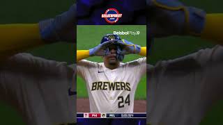 ¡Doble 37 para William Contreras 🔥🇻🇪 Video MLB MLB WilliamContreras Highlight SellaTuParley [upl. by Nilyam]