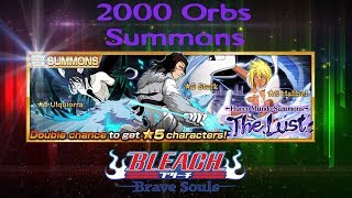 Bleach Brave souls 2000 Orbs Summons  Открываем Витрину 🌌   1 [upl. by Gawlas109]