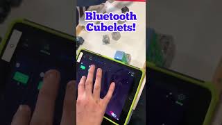 Cubelet fun using an iPad to remote control Great STEM fun [upl. by Wilt976]