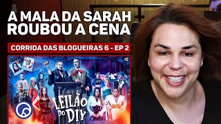 Wanessa Wolf reagindo EP2 Corrida das Blogueiras 6 LEILÃO DO DIY com Arlindo Grund [upl. by Olfe84]