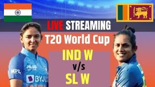 India Women VS Srilanka Women  LIVE WWC T20  Live Score ampCommentary  CricRaj Dubai [upl. by Noramac]