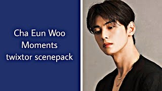 Cha Eun Woo moments twixtor scenepack 1080p [upl. by Yelrihs]