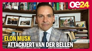 geraldgrosz  Elon Musk attackiert Van der Bellen [upl. by Joletta613]