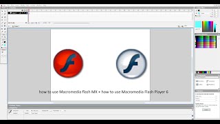 how to use Macromedia flash MX  how to use Macromedia Flash Player 6 [upl. by Obelia442]