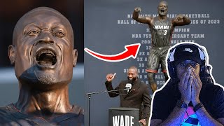 Reacting to Dwayne Wades Statue WHO IS THAT GUY [upl. by Ysac631]