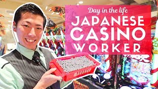 Day in the Life of a Japanese Casino Worker Pachinko [upl. by Elmo]