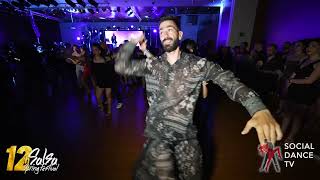 Panagiotis amp Danya  Social dancing  Salsa Spring Festival 2023 Greece [upl. by Nerrak]