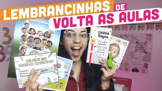 Lembrancinhas para a Volta às Aulas [upl. by Auqinahc]