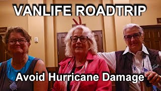 VANLIFE ROADTRIP AVOIDING HURRICANE DAMAGE [upl. by Lenhart]