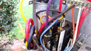 how to replace a contactor [upl. by Sunil]