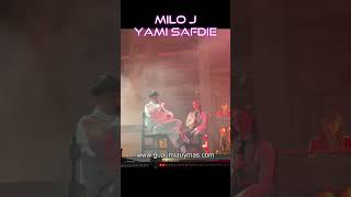 MILO J y YAMI SAFDIE cantando EL BOLERO en concierto en directo en Argentina MiloJ YamiSafdie [upl. by Stila]