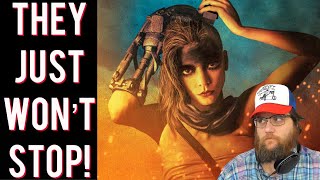 Furiosa FREAKOUT Hollywood media BLAMES The Quartering amp Amazons Fallout for girl boss BURN OUT [upl. by Onailerua]