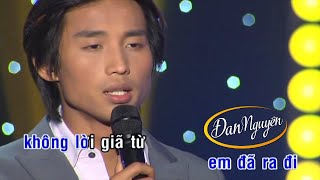 KARAOKE MỘT LÒNG YÊU EM  ĐAN NGUYÊN LÂM NHẬT TIẾN  BEAT CHUẨN TONE NAM [upl. by Lusa]