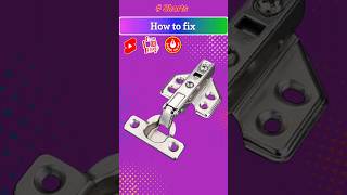 How to fix Door Hinges shorts fix diy hinges hingestamping doorlock softclose cabinetdoors [upl. by Lodge]