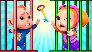 Rescue The Baby  Police Officer Songs  Wheels On The Bus  More Nursery Rhymes amp Rosoo Kids Songs [upl. by Bertha]