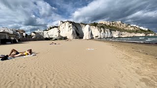 Spiaggia di Castello  Amazing Beach in Vieste  Italy [upl. by Alhahs]