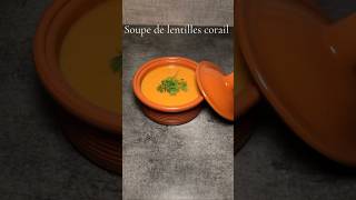 Soupe de lentilles corail food recettefacile soupe turquie lentilles [upl. by Rydder]