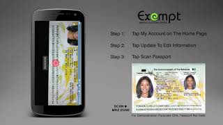 Exempt  Passport Scan Feature  Residents [upl. by Vere153]