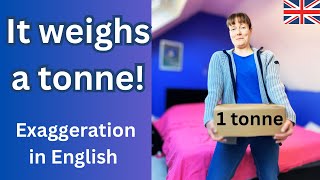 The Best English Video In The World Exaggeration in English conversation B1  B2 [upl. by Jo-Ann]