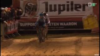 Superprestige Cyclocross  Veldrijden 201617  Diegem  highlights [upl. by Bledsoe]