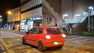 Misuse at Paignton North level crossing in the evening Devon [upl. by Huberto]