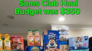 Sams Club Snack Haul Can I Stick to my 350 Budget 🤔🛒🍗🍪 thatmanandthemkids momlife groceryhaul [upl. by Iegres]