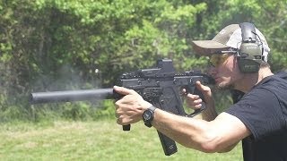 KRISS Vector CRB Carbine Review 45 ACP [upl. by Euqinna]