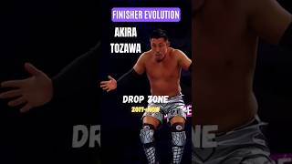 Every FINISHER of Akira Tozawa  shorts wwe [upl. by Nirrep161]