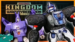 Transformers KINGDOM  Optimus Primal  Cyclonus  JobbytheHong Review [upl. by Lampert440]