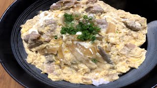 Oyakodon  Chicken and Egg rice bowl  Japanese food cooking  Shorts [upl. by Gatias]