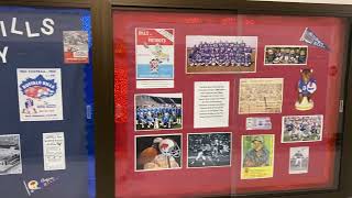 History of the Buffalo Bills Display at West St Elementary School Niagara Wheatfield CSD [upl. by Lipinski637]