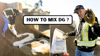 Using Stabilizer with DG Decomposed Granite How To [upl. by Natek]